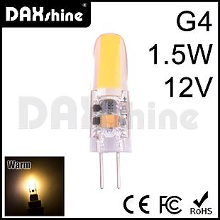 DAXSHINE LED G4 1.5W 12V Warm White 2800-3200K 170-200lm  